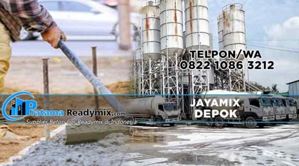 harga jayamix beton Depok