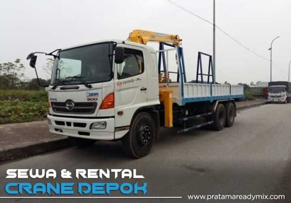 harga sewa crane Depok