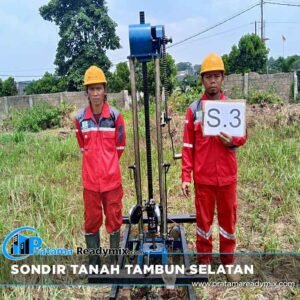 Jasa sondir tanah Tambun Selatan