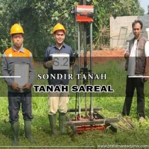 Jasa sondir tanah Tanah Sareal